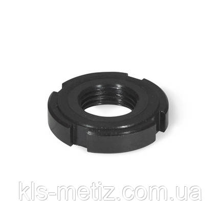 Гайка кругла шліцьова DIN 1804 від М 8 до М 120, фото 2