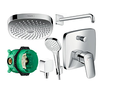 Душова система Hansgrohe Logis + Croma Select E