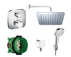 Душова система Hansgrohe Ecostat E + Omnires