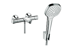 Змішувач для ванни Hansgrohe ECOSTAT CROMA SELECT 3F