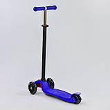 Самокат 466-113 / А 24635 Best Scooter MAXI СИНИЙ, фото 3