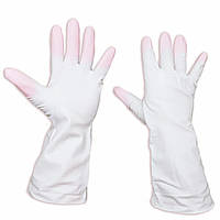 Резиновые перчатки, хозяйственные, прочные, универсальные "Дельфин", размер L