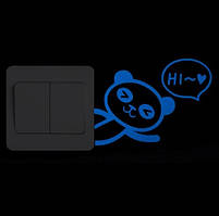 Наклейка люмінесцентна - 10*10см