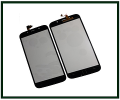 Сенсорный экран (тачскрин) для телефона S-TELL M555, Kiano Elegant 5.5, UMI Rome X, Bravis A553, черный