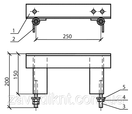 Кронштейн КМ-1
