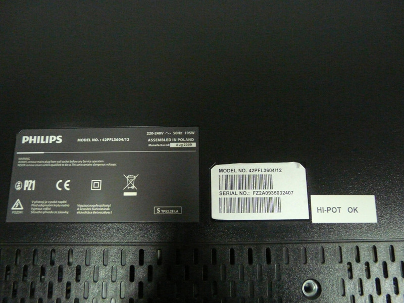 Запчастини до телевізора Philips 42PFL3604 (715G3474-3), фото 1