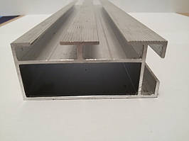 Алюмінієвий профіль напрямний (опорний) алюмінієвий профіль 59,2 х 26,35 х 1,4 х 2,2