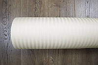 Ткань Турция сатин страйп 1*1 ваниль 280 ширина