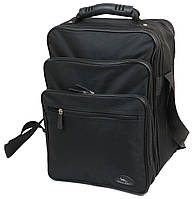 Вертикальная мужская сумка, портфель Wallaby 2281 черная