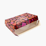 Упаковка для зефіру й еклерів — Червоні серця — 230х150х60 мм, фото 3