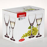 Набір фужерів для вина Twist 6 шт. * 180 мл 44362, фото 4