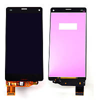 Дисплей (экран) для Sony D5803 Сони, D5833 Xperia Z3 Compact + тачскрин, черный