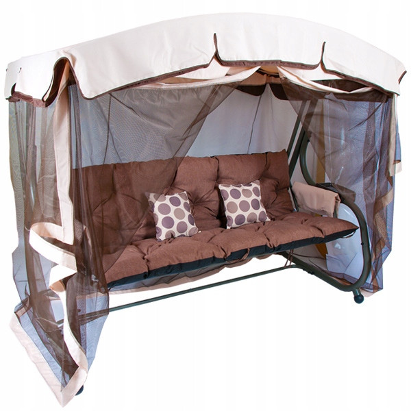 Садова 4-місна гойдалка-гамак BLANCA, фото 1