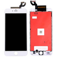 Дисплей (экран) для iPhone 6S Plus (5.5) айфон + тачскрин, цвет белый, оригинал