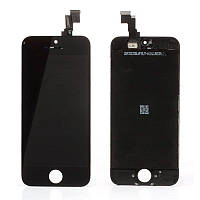 Дисплей (экран) для iPhone 5C айфон + тачскрин, цвет черный, оригинал.