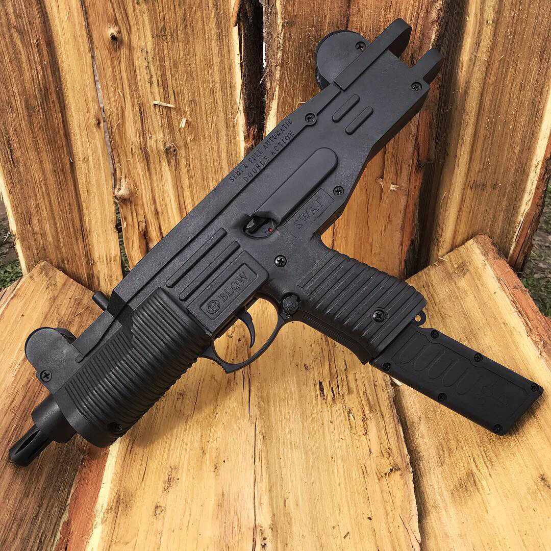 Стартовий пістолет BLOW SWAT MBP кал. 9 мм (чорний)