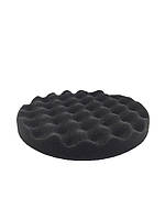 Полировальный круг рифленый финишный - Lake Country Waffle Pro Black Finishing Foam 125 мм (WP-7255-130MM)