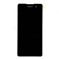 Дисплей (экран) для Sony F3311 Xperia E5 Сони + тачскрин, цвет черный, Graphite Black