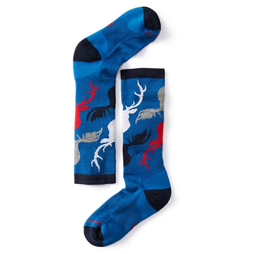 Дитячі термошкарпетки Smartwool Kids' Wintersport Camo Socks Bright Blue, L / 33-36