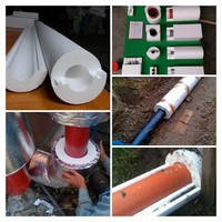 Утеплювач для труб із пінопласту