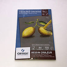 BL 12FL PASTEL CANSON®  A4 160G  6 COUL ASSORTIES