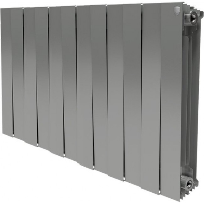 Радіатор біметал сірий Royal Thermo PianoForte 500/Silver Satin 12 сек