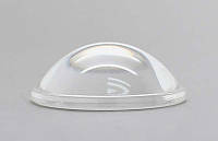 Линза стеклянная диаметр 30 х 12 мм скляна лінза для фокусируемых фонарей линзовиков