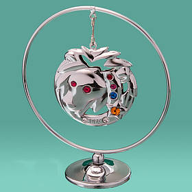 Кільце "Лев" Crystocraft  0454-105/GA-SL