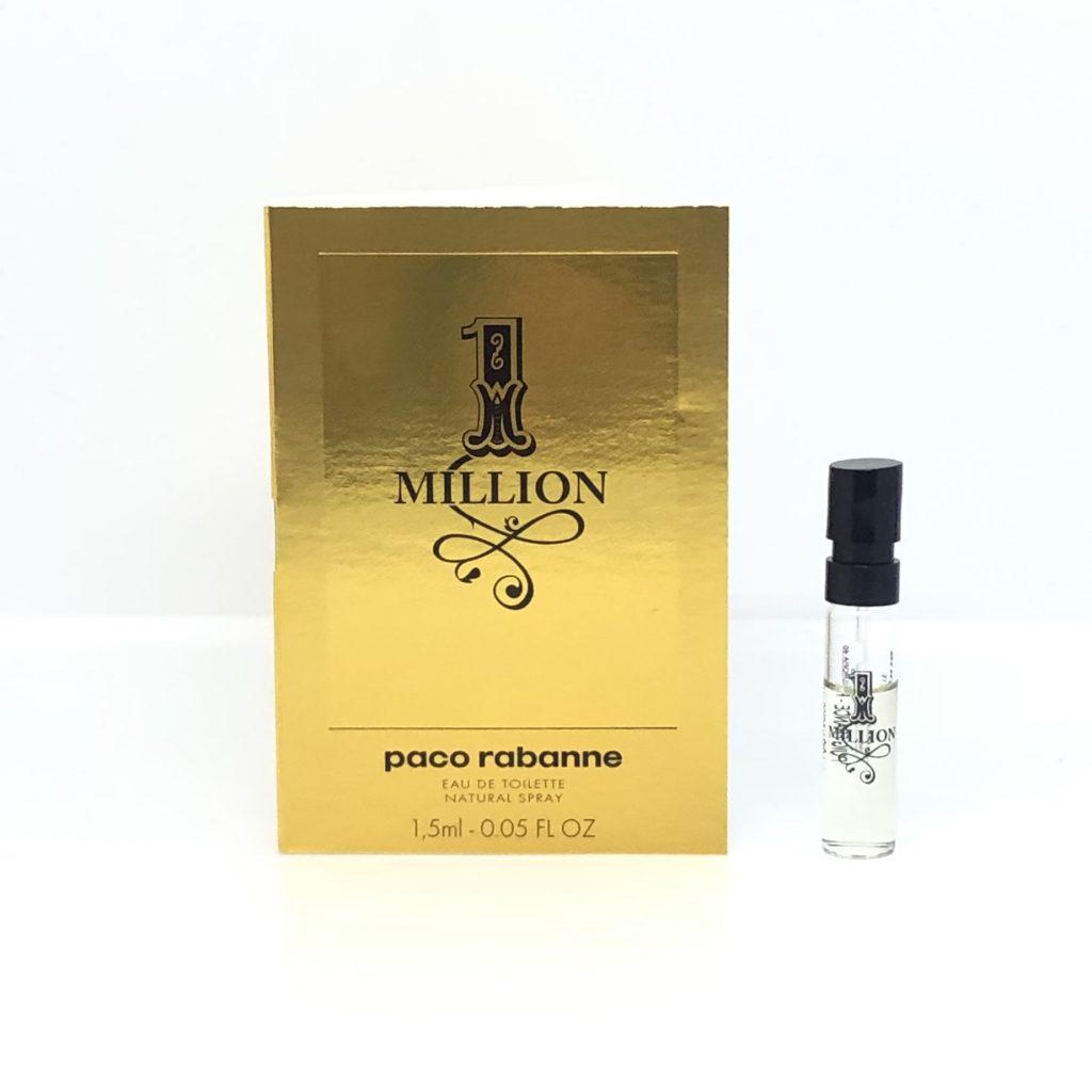 Брендова туалетна вода Paco Rabanne 1 Million 1,5ml пробник оригінал, деревно пряні парфуми для чоловіків