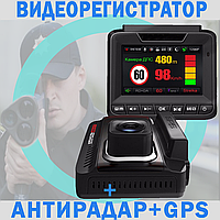 Комбинированное устройство PlaymeOMEGA 3в1 радар-GPS-информатор(SpeedCAM)