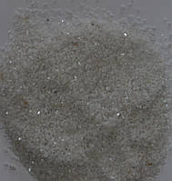 Минеральный гранулят, белый мрамор фракция 1-2 мм