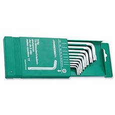 Комплект кутових ключів "TORX" JONNESWAY H08MTP09S (7 предметів)