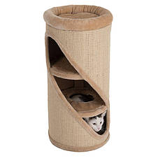 Кігтеточка та будиночок для кота Basic Tower - 75 х 37 см, фото 4