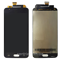 Дисплей (экран) для Samsung G570 Galaxy On5 (2016), G570F, DS Galaxy J5 Prime + тачскрин, черный, оригинал