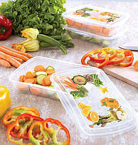 Контейнери для продуктів, 1,0 л, 3 шт., фото 3