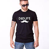 Чоловіча футболка. Друк на футболці. Чоловіча футболка. Футболка папі, фото 3