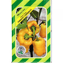 Насіння перцю раннього, солодкого «Турбін» F1 (10 насінин) від Bejo, Голландія