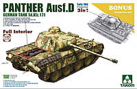 Panther Ausf. D Early/Mid Full Interior 1/35 Takom 2103