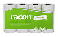 Рушники кухонні паперові TEMCA Racon Premium 2-х слойні, 64 аркуша, 22см х 26см (4 рулони) 16,64 м/р