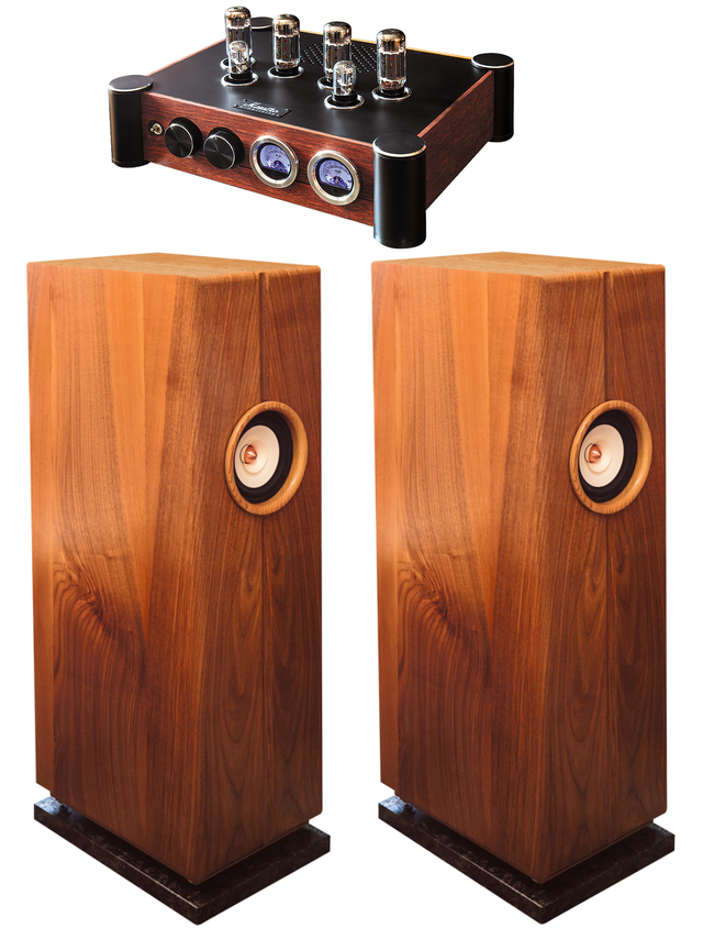 Trident Sound Maestro Simplicity Mark I Amplifier EL34 & Loudspeaker 6,5 inch Classic Horn