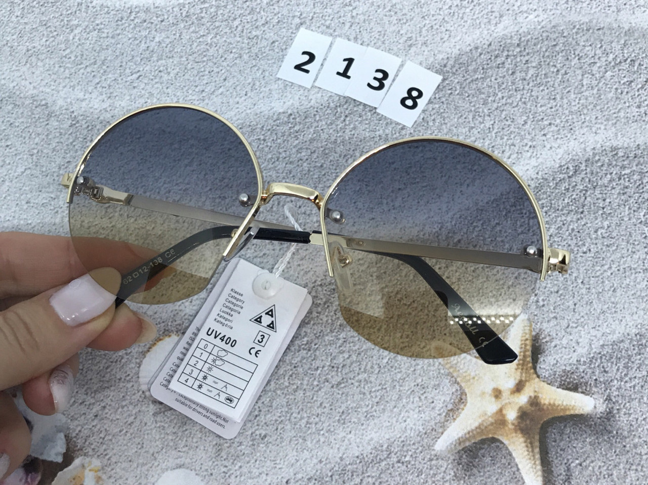 Солнцезащитные очки- линза с переходом двух цветов - фото 8 - id-p919528925