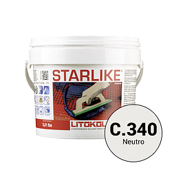 Litokol Starlike Литохром Нейтральний С. 340 5 кг епоксидна фуга для фуги швів