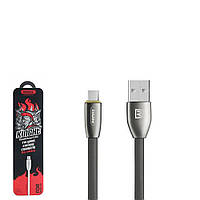 USB кабель Remax Kinght RC-043m MicroUSB 1m Black