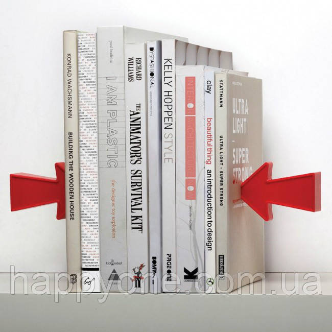 Тримач для книг (букенд) Arrow Magnetic Bookend Peleg Design