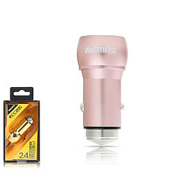 Автомобільний зарядний Remax RCC205 2 USB Pink