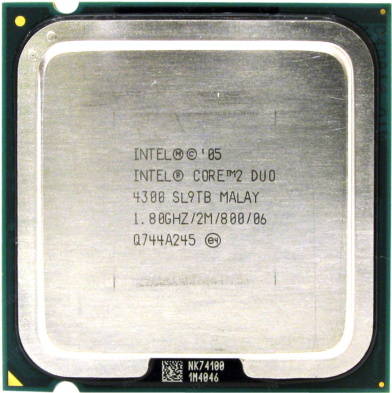 Процесор Intel Core 2 Duo E4300 1.80GHz/2M/800 (SL9TB) s775, tray