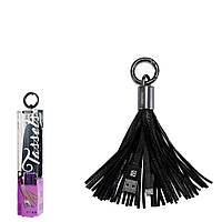 USB кабель Remax Tassels Ring RC-053m MicroUSB Black