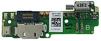 Шлейф для Sony F3111 Xperia XA, F3112, F3113, F3115, F3116, с разъемом зарядки на плате