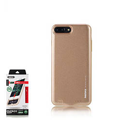 Портативний зарядний пристрій (Energy Jacket) Remax Penen iPhone 7 Plus 3400mAh Gold