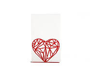 Тримачі для книг My Polygonal heart, фото 2